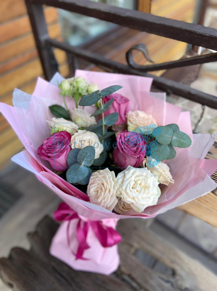 Букет Нежный аккорд Букет роз Нежный аккорд